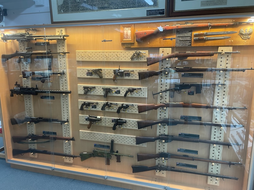 Museum Weapon Rack Storage racks for RSL museum – The Entrance Men's Shed